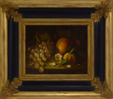 Massimo Reggiani, Still-Life, Oil on Canvas, Framed-VHF-1097922