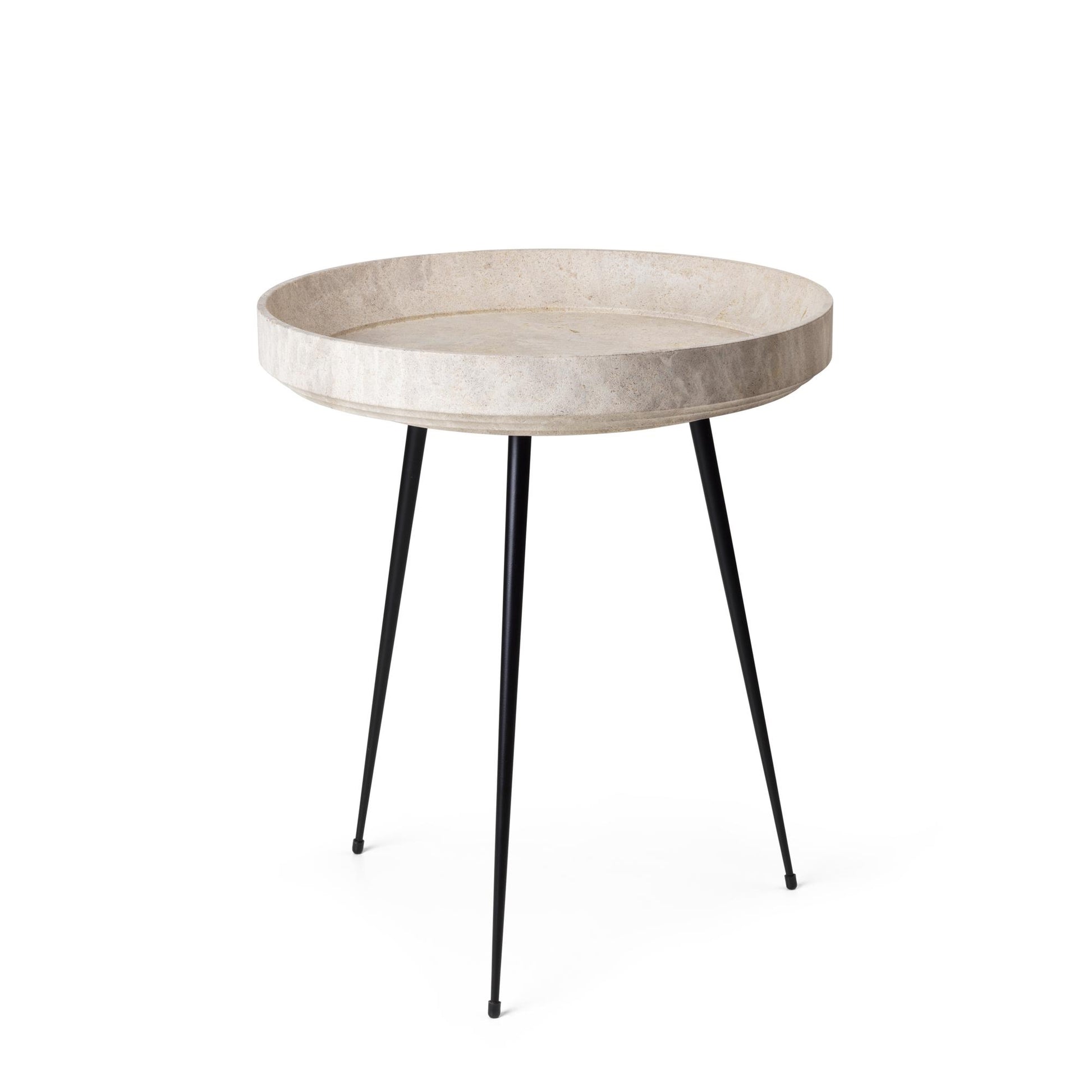Bowl Table Between by Mater #Wood Gray