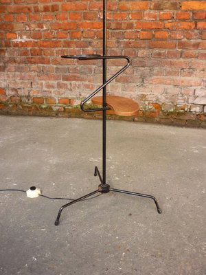 Mathieu Matégot Style French Floor Lamp, 1950s-GO-896958