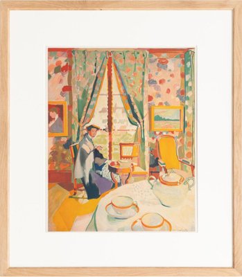 Maurice Marinot, Interior, 1972, Limited Edition Lithograph-WM-1260397