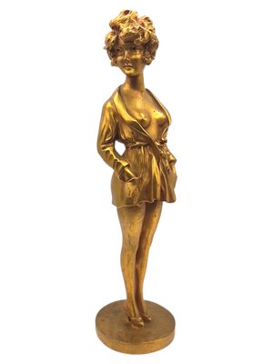 Maurice Milliere, La Parisienne, Bronze-TCS-1145099