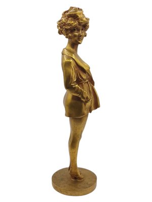 Maurice Milliere, La Parisienne, Bronze-TCS-1145099