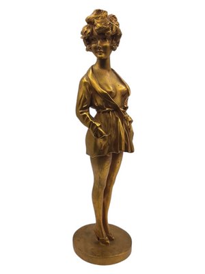 Maurice Milliere, La Parisienne, Bronze-TCS-1145099