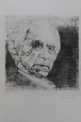 Maurizio Bini, Maurizio Bini, Etching on Paper, 1960s, Etching, Framed-ZAA-1736115