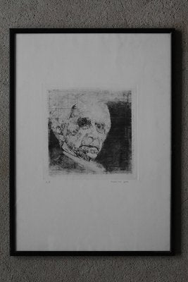 Maurizio Bini, Maurizio Bini, Etching on Paper, 1960s, Etching, Framed-ZAA-1736115