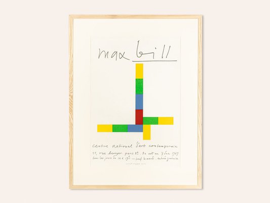 Max Bill Exhibition Poster-GPP-981587