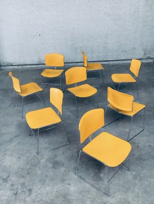 Max Stacker Conference & Office Chairs by Steelcase Strafor, 1980s, Set of 8-RQV-1292185