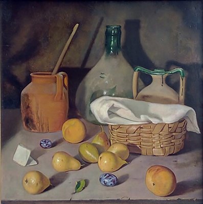 Maximilian Ciccone, Italian Still Life, 2002, Oil on Canvas, Framed-YUW-1298486