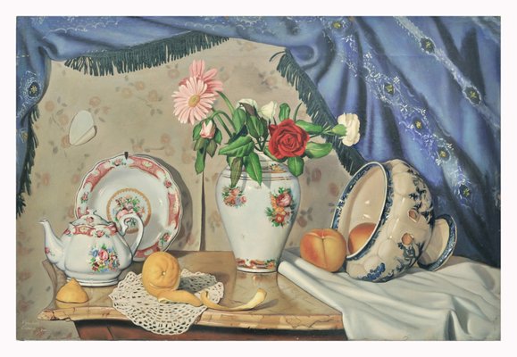 Maximilian Ciccone, Italian Still Life, 2011, Oil on Canvas, Framed-YUW-1298520