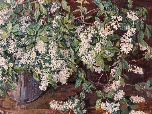 Maya Kopitzeva, White Cherry Blossoms, 1982-QUE-944166