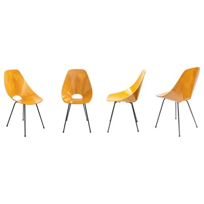 Medea Chairs by Vittorio Nobili, Italy, 1955, Set of 4-ZCI-1775949