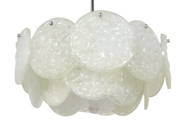 Medebach Hanging Lamp in Frosted Ice Glass-FYZ-1383840