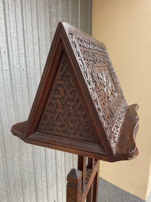 Medieval Wooden Double Lectern-EBQ-1784972