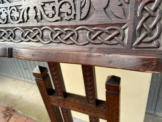 Medieval Wooden Double Lectern-EBQ-1784972