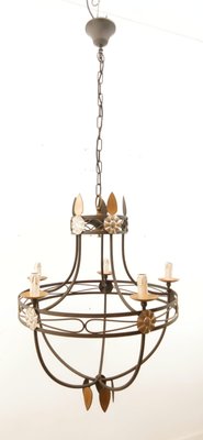 Medieval Wrought Iron Chandelier-QLH-1315036