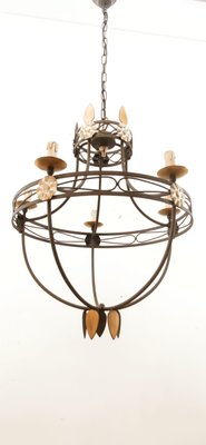 Medieval Wrought Iron Chandelier-QLH-1315036