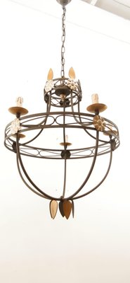 Medieval Wrought Iron Chandelier-QLH-1315036