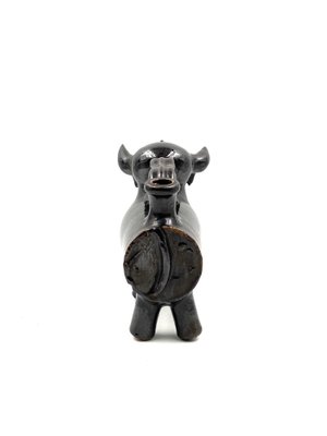 Mediterranean Style Bull-Shaped Jug Sculpture, France, 1970s-TXN-1013116