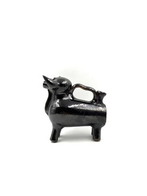 Mediterranean Style Bull-Shaped Jug Sculpture, France, 1970s-TXN-1013116