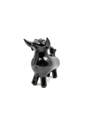 Mediterranean Style Bull-Shaped Jug Sculpture, France, 1970s-TXN-1013116