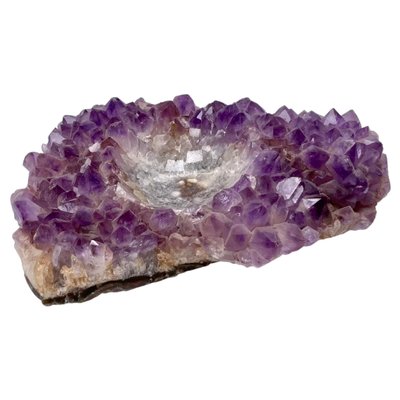 Medium Sized African Ashtray in Amethyst-UR-1293631