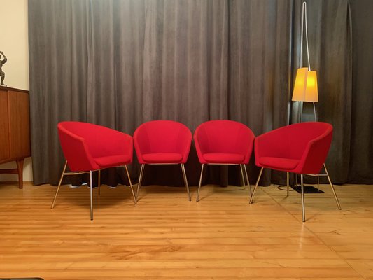 Megan Club Armchairs by René Holten for Artifort, the Netherlands, 2005, Set of 4-RTR-1799399