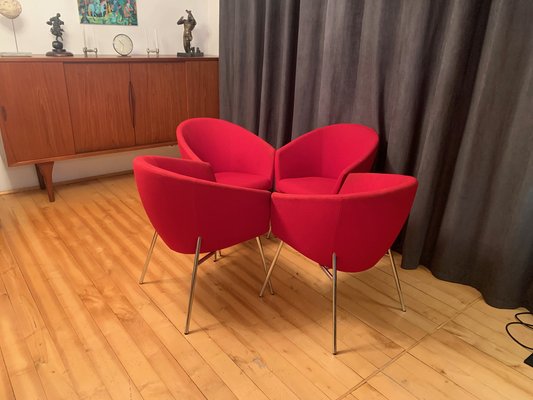 Megan Club Armchairs by René Holten for Artifort, the Netherlands, 2005, Set of 4-RTR-1799399