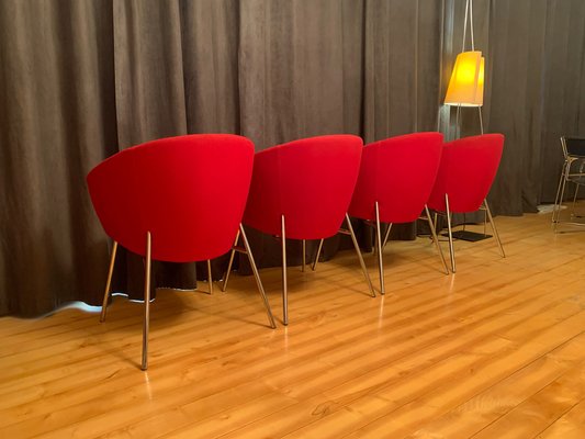 Megan Club Armchairs by René Holten for Artifort, the Netherlands, 2005, Set of 4-RTR-1799399