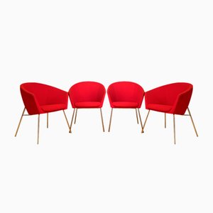 Megan Club Armchairs by René Holten for Artifort, the Netherlands, 2005, Set of 4-RTR-1799399