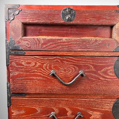 Meiji Era Isho-Dansu Kasane Kimono Chest, Japan-DWL-1763355