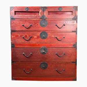 Meiji Era Isho-Dansu Kasane Kimono Chest, Japan-DWL-1763355