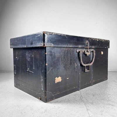 Meiji Era Taishō Decorative Wooden Transport Case, Japan-DWL-1769024