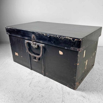 Meiji Era Taishō Decorative Wooden Transport Case, Japan-DWL-1769024