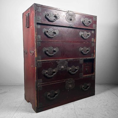 Meiji Era Tansu Drawer Chest, Japan-DWL-1763374