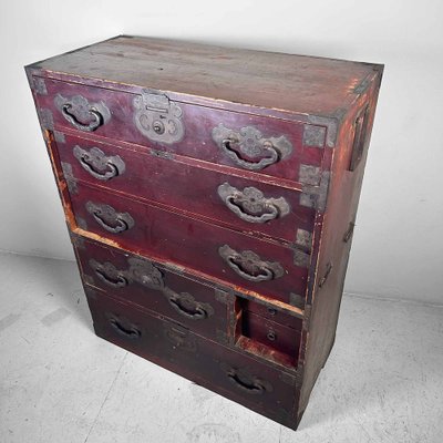 Meiji Era Tansu Drawer Chest, Japan-DWL-1763374