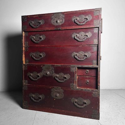 Meiji Era Tansu Drawer Chest, Japan-DWL-1763374