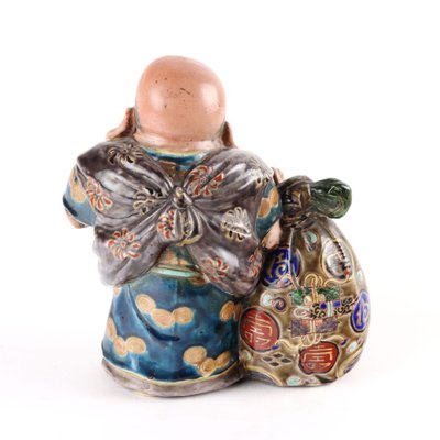 Meiji Hotei Figure Kutani Porcelain, Japan, 1912-VMM-1738011