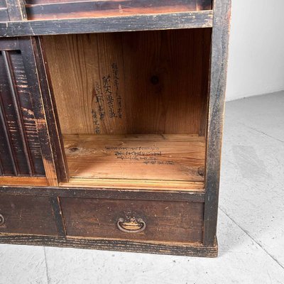 Meiji Period Japanese Tansu Storage Cabinet-DWL-1760945