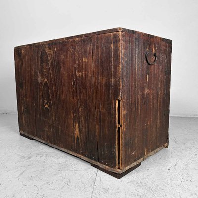 Meiji Period Low Tansu Chest of Drawers, Japan, 1890s-DWL-1760984