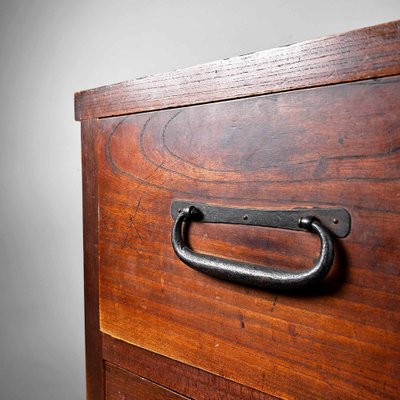 Meiji Tansu Chest of Drawers, Japan, 1890s-DWL-1807068