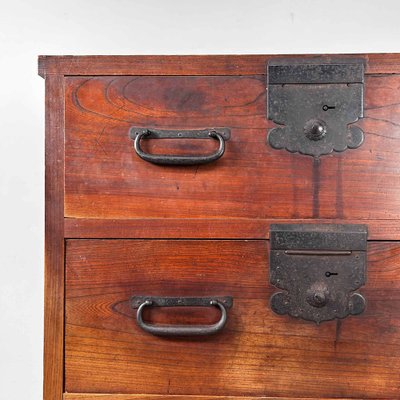 Meiji Tansu Chest of Drawers, Japan, 1890s-DWL-1807068