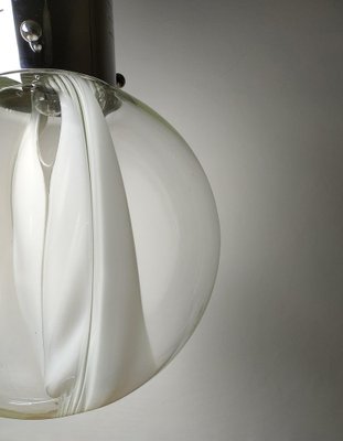 Membrane Ceiling Lamp in Murano Glass by Toni Zuccheri for Venini, Italy, 1960s-IVC-1258005