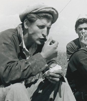 Men at Work, Italy, 1950s, Black & White Photograph-DYV-1236152