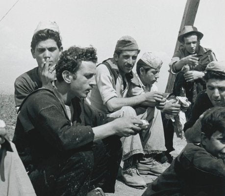 Men at Work, Italy, 1950s, Black & White Photograph-DYV-1236152