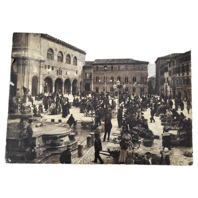 Merchant Square, 1890s, Black and White Photograph-TCS-1780550