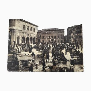 Merchant Square, 1890s, Black and White Photograph-TCS-1780550