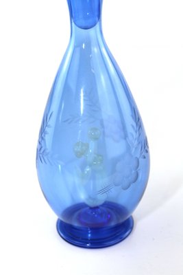 Mermaid Liqueur Set by Bimini Workshops Lauscha Glassworks, 1925, Set of 8-ZWH-1293470