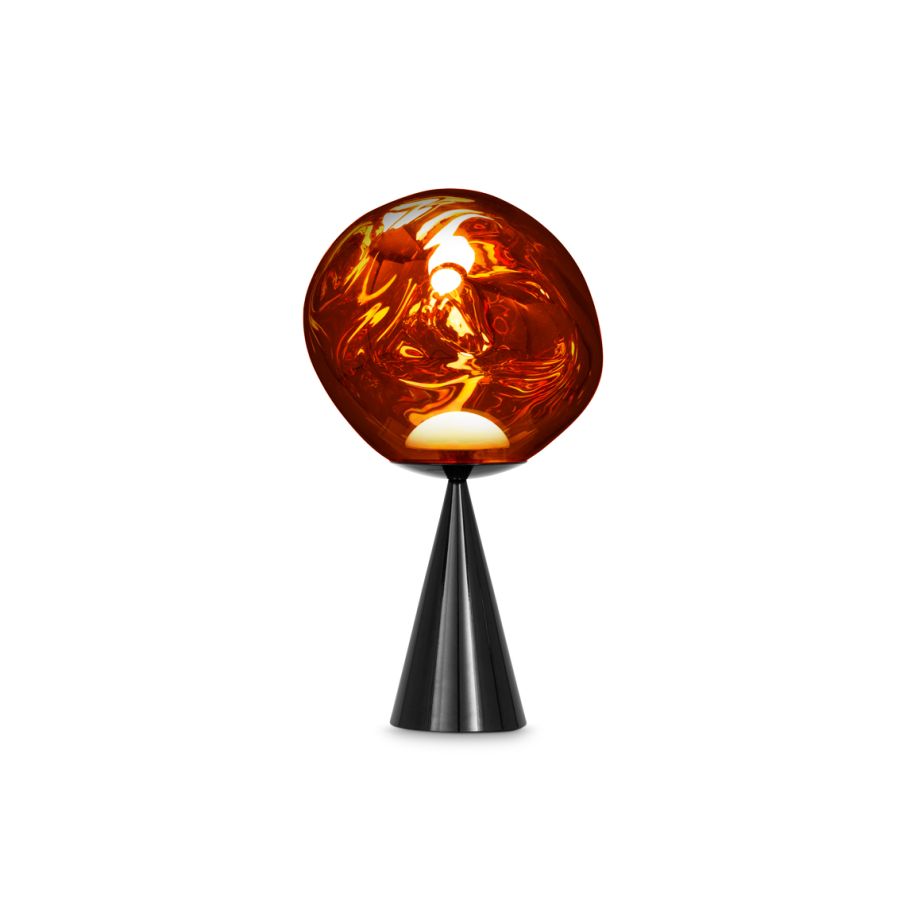 Melt Cone Fat Table Small LED lamp.