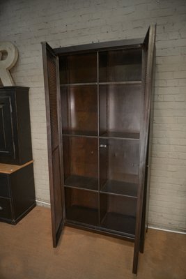 Mesh Cabinet with 2 Metal Doors from Tolix, 1950s-NEN-2041973