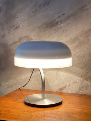 Metal & Acrylic Glass Table Lamp by Giotto Stoppino, 1970s-PYA-982808